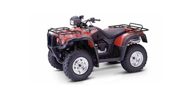2004 Honda FourTrax Foreman Rubicon specifications