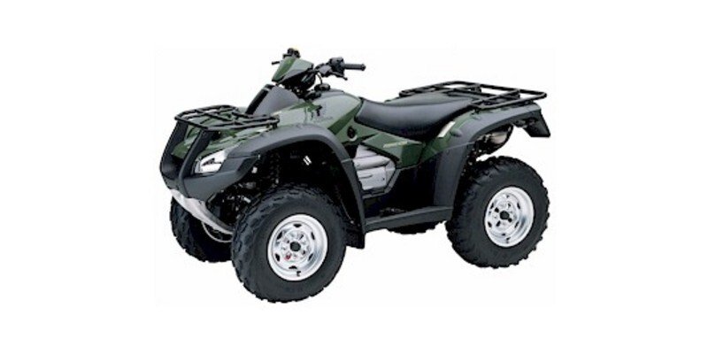 2005 Honda FourTrax Rincon GPS Specifications, Photos, and Model Info