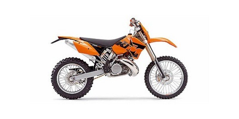2005 KTM 125EXC 250 specifications