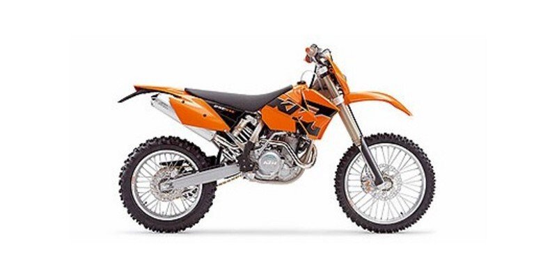 2005 KTM 125EXC 250 Racing specifications