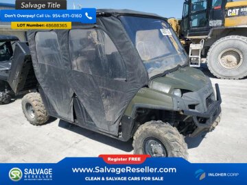 New 2011 Polaris Ranger Crew 800