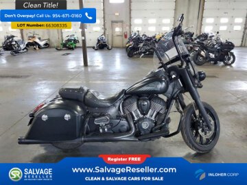 2018 Indian Springfield Dark Horse