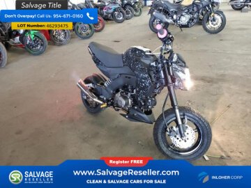 2018 Kawasaki Z125 Pro