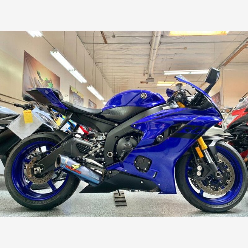 2018 Yamaha YZF-R6 for sale near El Cajon, California 92021