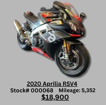 2020 Aprilia RSV4