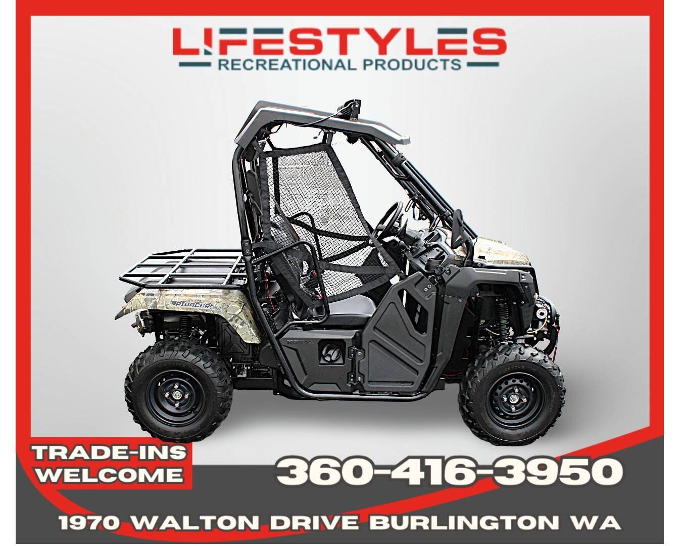 2020 Honda Pioneer 500