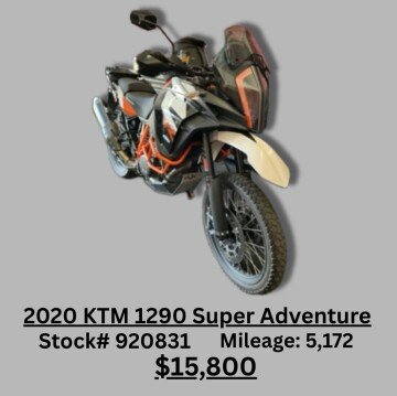 2020 KTM 1290 Super Adventure