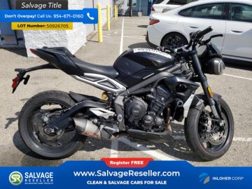 New 2020 Triumph Street Triple RS