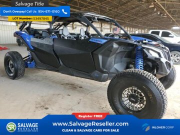 New 2021 Can-Am Maverick MAX 900 X3 X rs Turbo RR With SMART-SHOX