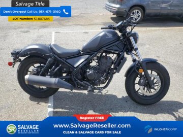 New 2021 Honda Rebel 300 ABS