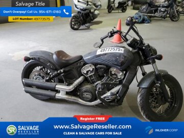 New 2021 Indian Scout Bobber "Authentic" ABS