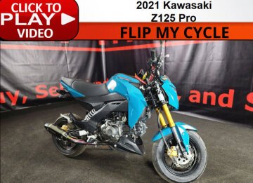 2021 Kawasaki Z125 Pro