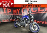 2021 Yamaha MT-07