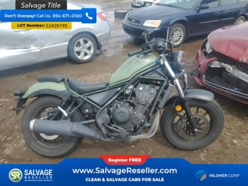 New 2022 Honda Rebel 500
