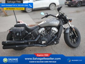 New 2022 Indian Scout Bobber