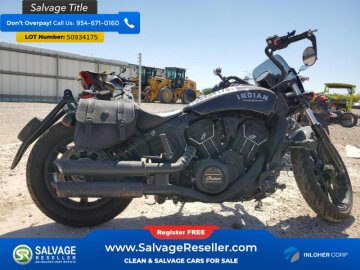 2022 Indian Scout Bobber Rogue w/ ABS