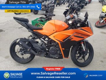 New 2022 KTM RC 390