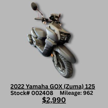 2022 Yamaha Zuma 125