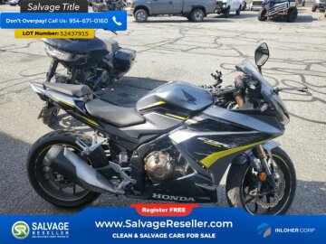 New 2023 Honda CBR500R ABS