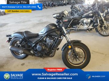 New 2023 Honda Rebel 500