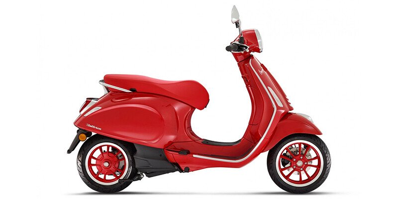 2023 Vespa Elettrica 45 MPH Red specifications