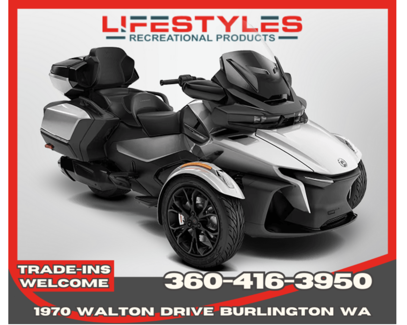 New 2024 Can-Am Spyder RT