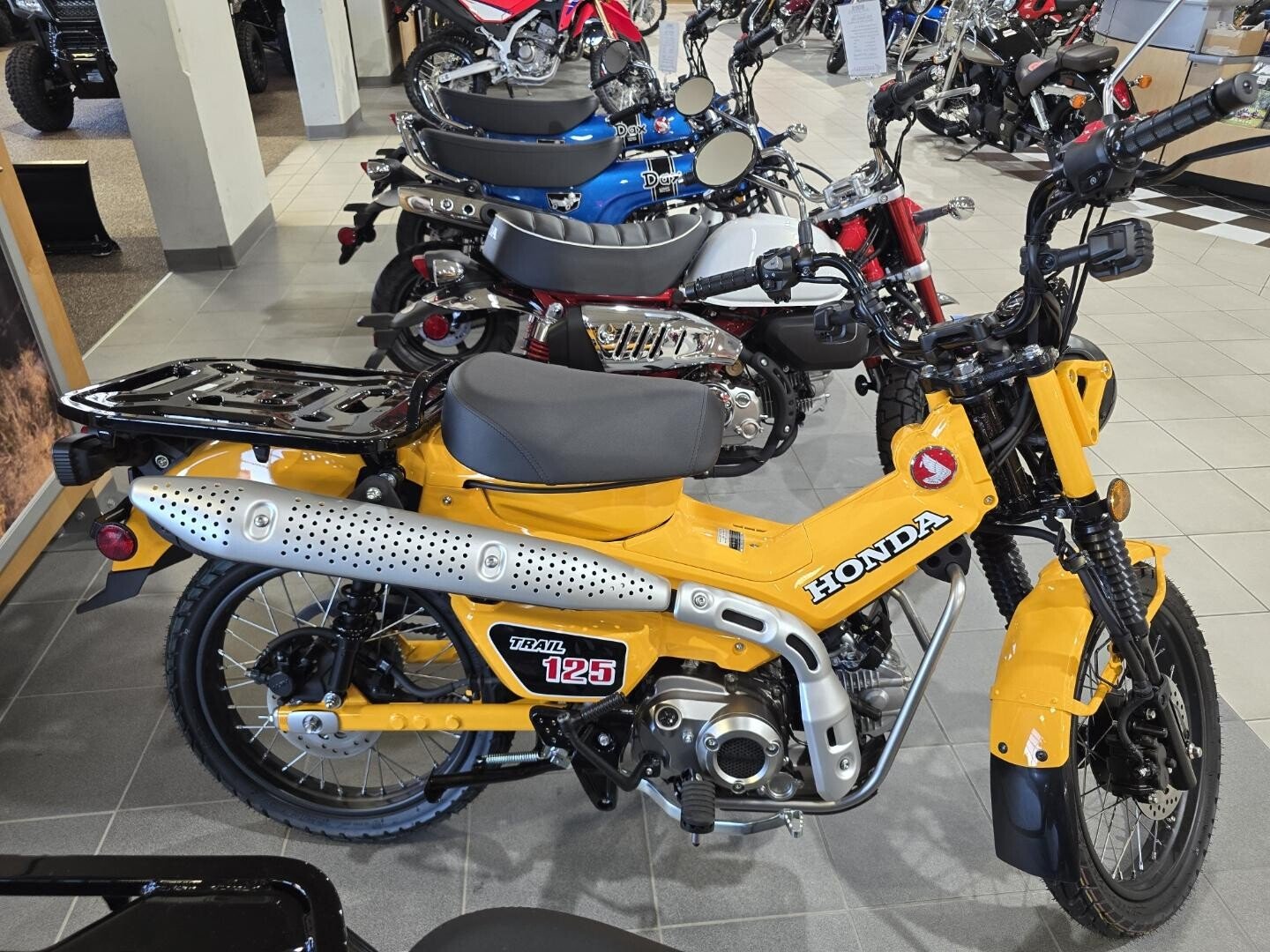 New 2024 Honda Trail 125