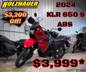 New 2024 Kawasaki KLR650