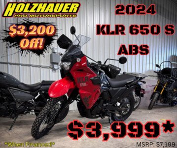 New 2024 Kawasaki KLR650
