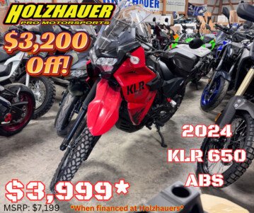 New 2024 Kawasaki KLR650