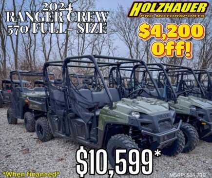 Photo 1 for New 2024 Polaris Ranger Crew 570