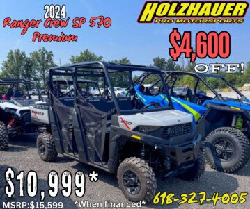 New 2024 Polaris Ranger Crew 570