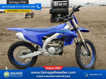 New 2024 Yamaha YZ250F