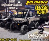 New 2025 Can-Am Defender
