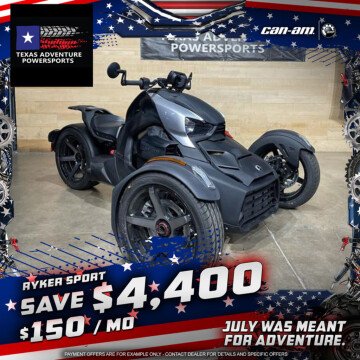 New 2025 Can-Am Ryker Rally 900