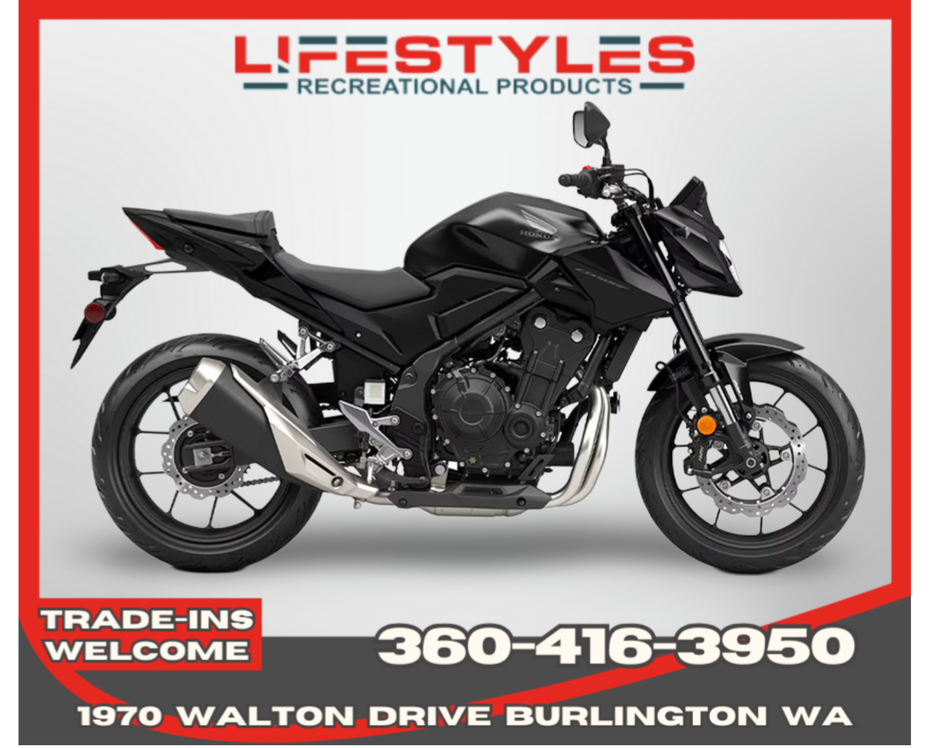 New 2025 Honda CB500F