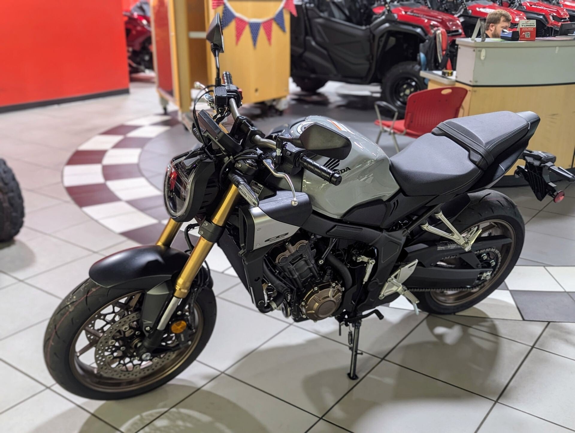 New 2025 Honda CB650R ABS