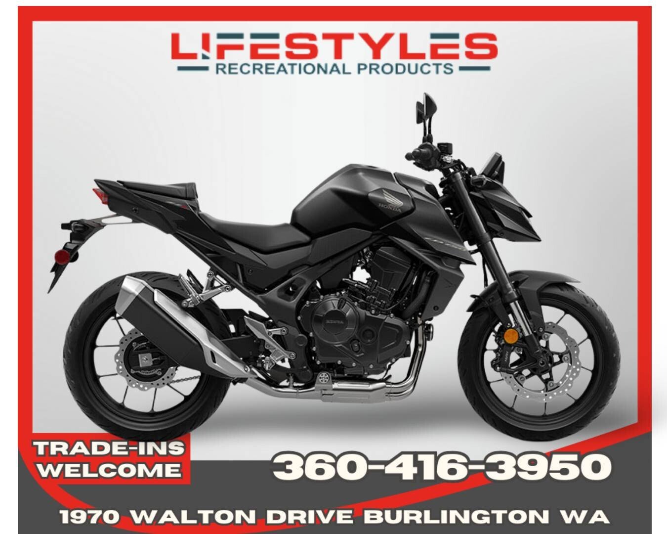 New 2025 Honda CB750 Hornet