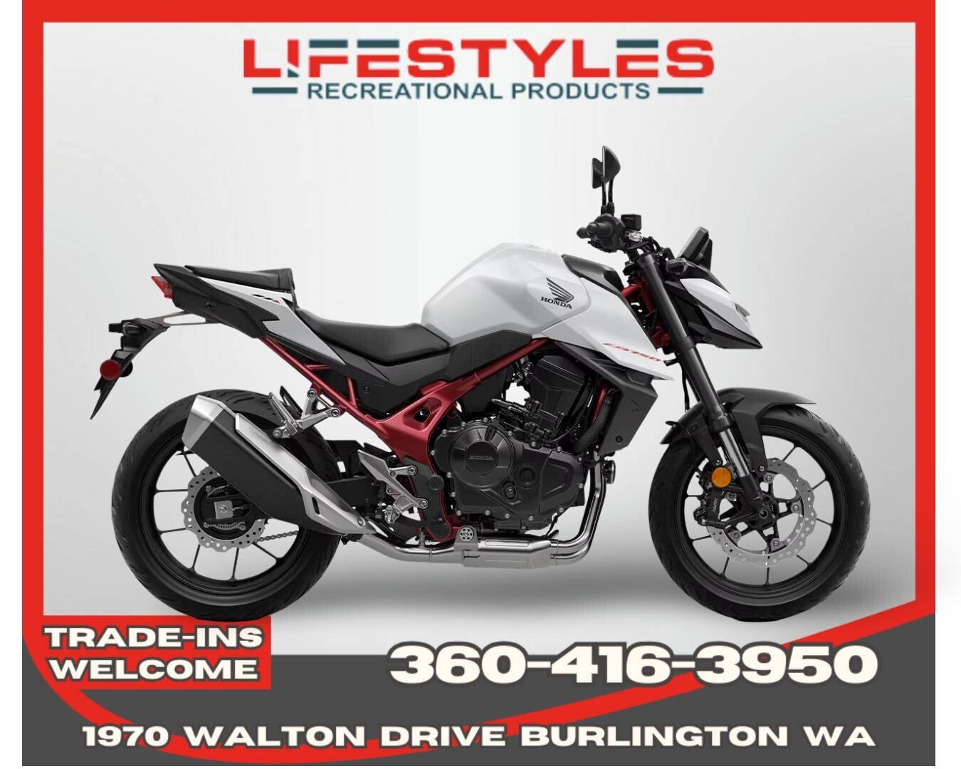 New 2025 Honda CB750 Hornet