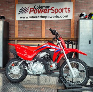 New 2025 Honda CRF110F