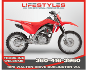 New 2025 Honda CRF125F Big Wheel