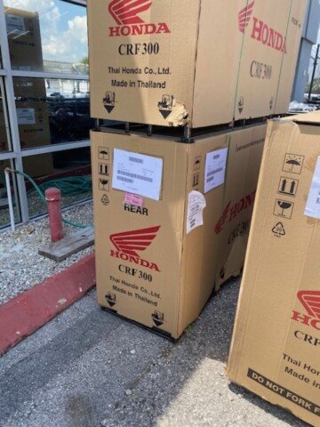 New 2025 Honda CRF300L ABS