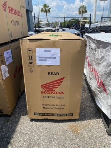 New 2025 Honda CRF300L Rally ABS