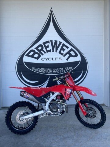 New 2025 Honda CRF450R WE