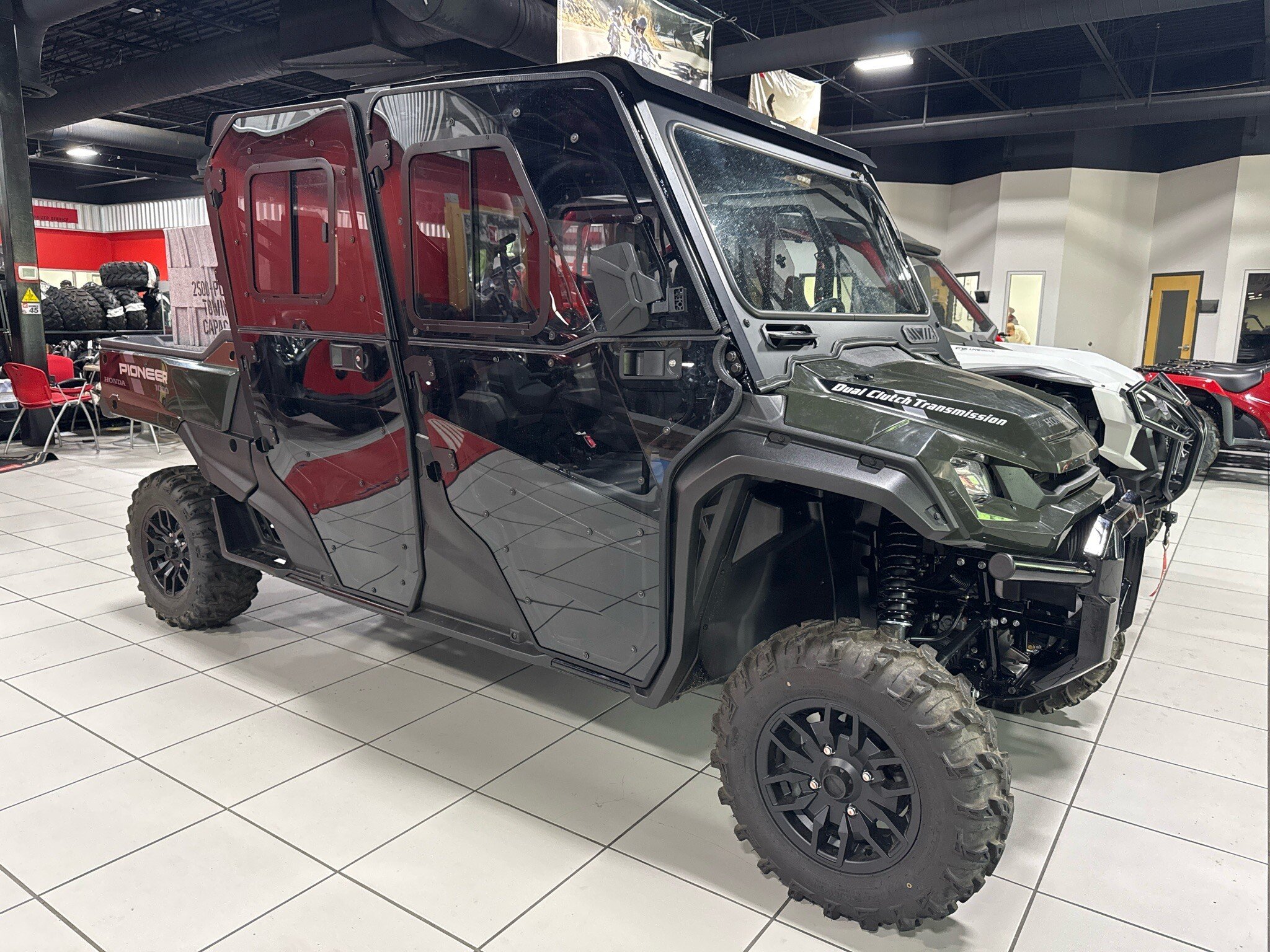 New 2025 Honda Pioneer 1000 6 Deluxe Crew