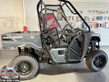 New 2025 Honda Pioneer 520