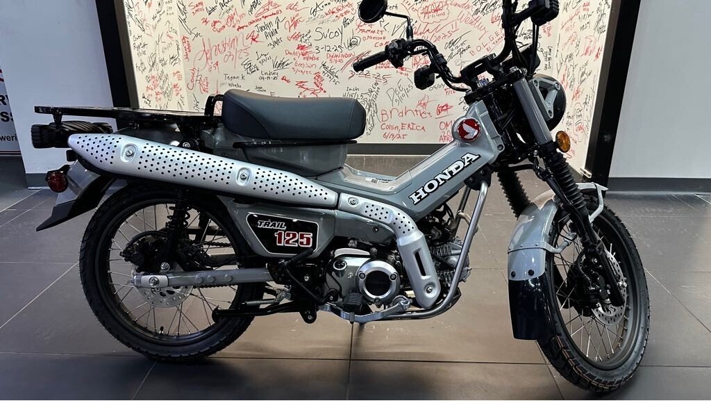 New 2025 Honda Trail 125