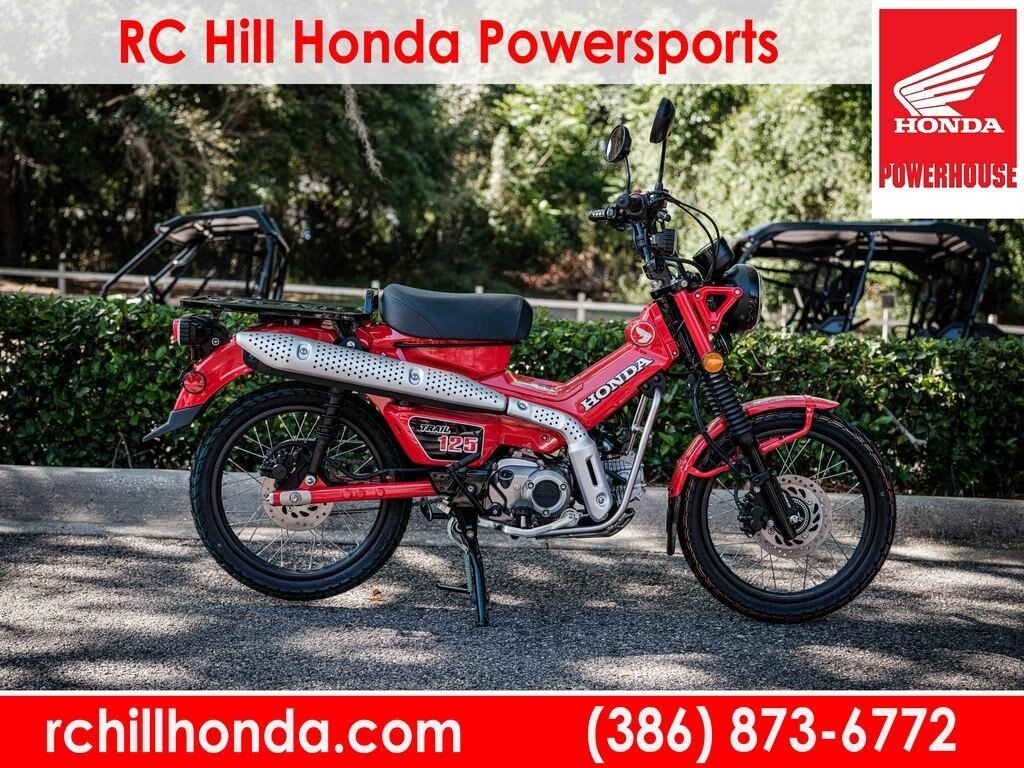 New 2025 Honda Trail 125