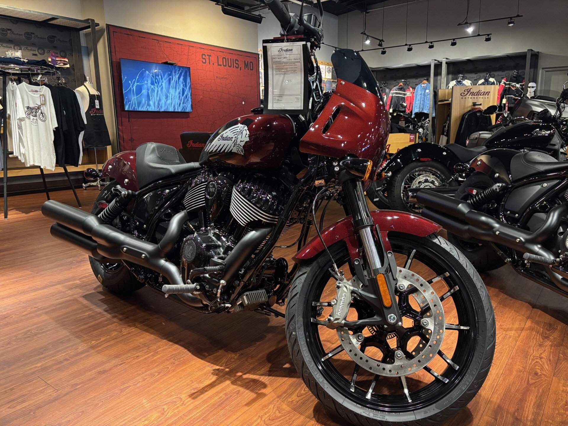 New 2025 Indian Sport Chief Dark Horse w/ABS