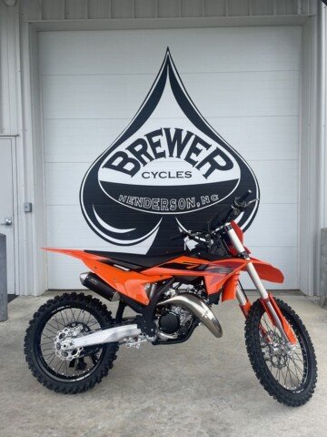 New 2025 KTM 125SX